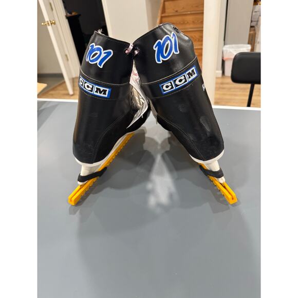 CCM 101 Rapide Black Ice Skates Men's Size 11 - Picture 4 of 6